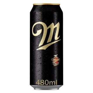 Пиво 0,48 л Miller Genuine Draft світле пастеризоване ж/б