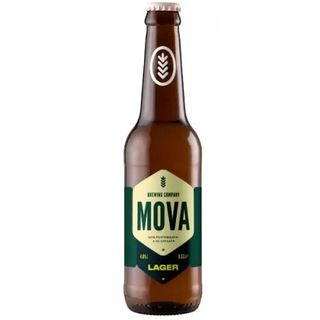 Пиво Mova Lager світле 4.6% 0.33 л