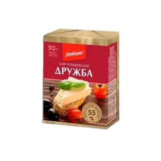 Globyno Queso fundido Druzhba 55% grasa 90g
