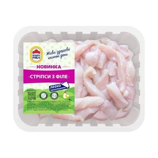 Стріпси Наша Ряба з курячого філе охолоджені 500 г