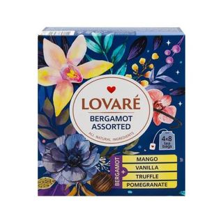 Lovare Tea Bergamot Assorted black 32*2g/pack
