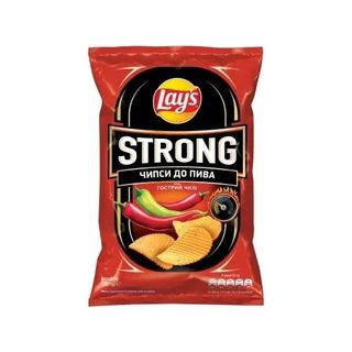 Чіпси Lay's Strong Чилі та Лайм 120 г