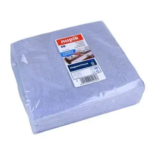 Nupik Elegance Azul Guardanapos 40x40cm 40un