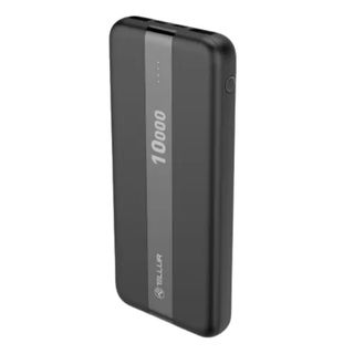 Baterie externa Tellur PBC103 10000mAh 2xUSB+Type-C+MicroUSB, negru