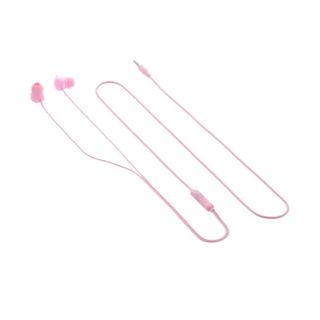 Casti in-ear Macaron, cutie transport, Roz