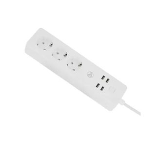 Prelungitor WiFi, 3 porturi, 4*USB 4A, 2200W, 10A, 1.8m