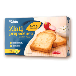 Dvopek Integralni 330G Žito