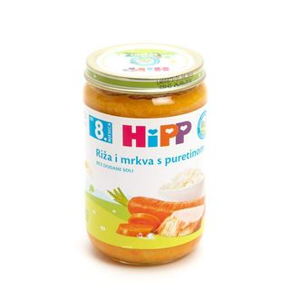 Kašica 220Gr Puretina Riža Hipp (9062300134411)