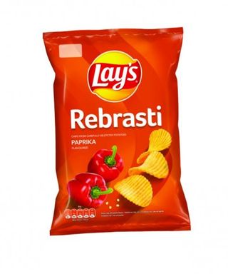 Lay's rebrasti paprika 130 g