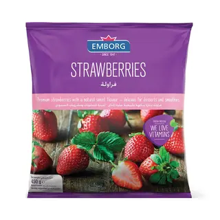 EMBORG FROZEN STRAWBERRIES 450G