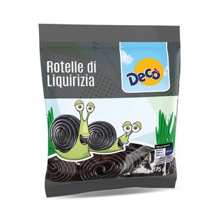 Deco'Rotelle Liquirizia 175Gr - 126984