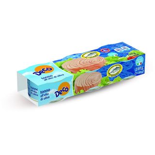 Deco'Tonno Olio Oliva 3X80Gr - 865535