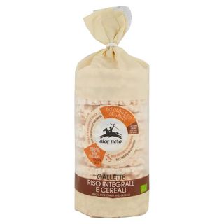 Хлібці Рисові Органічні 4 Злаки Alce Nero 100 г