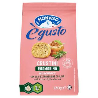 Monviso Ègusto Crustini Rosmarino Con Olio Extravergine Di Oliva 120 G - 669952