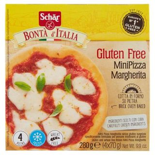 Schär Mini Pizza Margherita Lactose Free 4 X 70 G - 110923