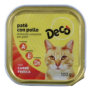 Deco'Gatto Pate'Pollo Gr.100 - 875500