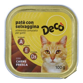Deco'Gatto Um Selvag.100Gr Vas - 157277