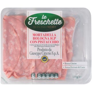 Mortadella IGP con pistacchio