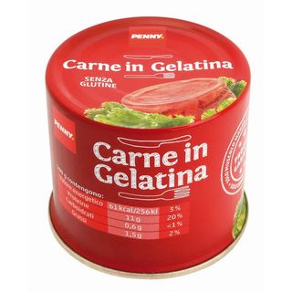 Carne Lessata Gelatina PY 215G
