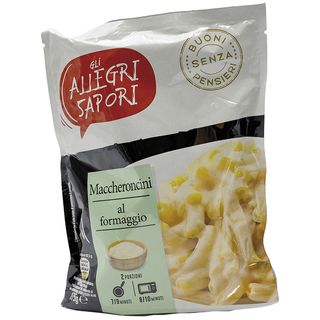 Paste Ass.Formaggi/Funghi/Carb - maccheroni parmigiana