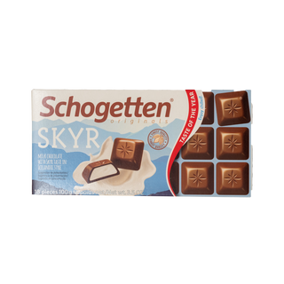 Schogetten Cioccolato Ass.100G - milk chocolate with skyr