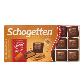 Schogetten Cioccolato Ass.100G - Lotus Biscoff