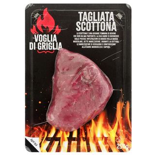 Tagliata di scottona marinata