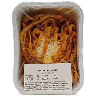 Tagliolini Al Ragu' 200G