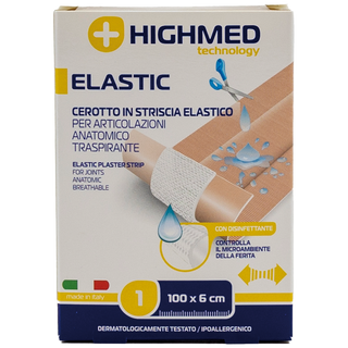 Cerotti Ass. Kids/Adulti - striscia tessuto elastico 100x6