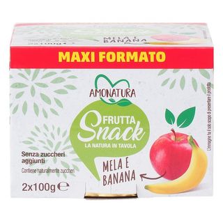 Amonatura - Apple and Banana Pulp Tray 2 X100 Gr