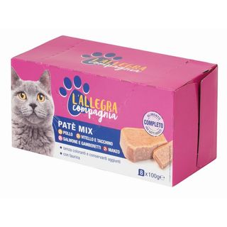 Pate Gatto Gusti Ass.8x100G