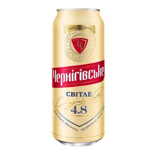 Пиво 0,5 л Чернігівське світле