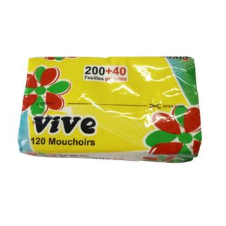 Vive 120 Mouchoirs