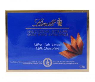 Lindt bombonjera swiss thins milk 125g lindt