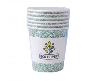 Բաժակներ թղթե, փոքր, մեկանգամյա օգտագործման «Eco Paper» 6 հատ