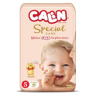 Calin Special Care Couches Jumbo Pack Taille 5 (13-22kg) x48 Unités