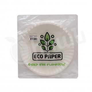 Մեկանգամյա օգտագործման ափսեներ թղթից 6հատ