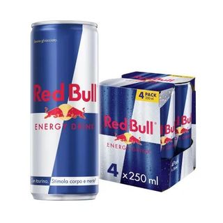 Red Bull Boissons énergétiques, 4x250ml Boîte
