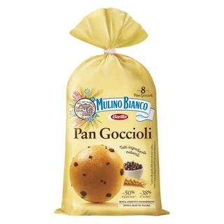 Mulino Bianco Pan Goccioli Merenda senza Additivi Conservanti 8 pezzi 336g