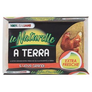 Le Naturelle 6 Uova Extra Fresche Da Allevamento A Terra Grandi - 108675