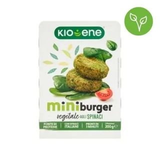 Kioene Miniburger L'Originale Vegetale Agli Spinaci 200 G - 112179