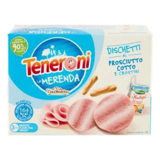Teneroni L'Abc Della Merenda Dischetti Al Prosciutto Cotto E Crostini 170 G - 755894