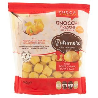 Patamore Gnocchi Freschi Alla Zucca 500 G - 5006