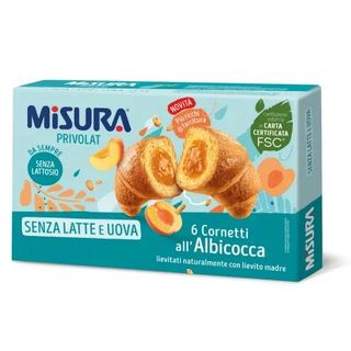 Misura Privolat 6 Cornetti All'Albicocca 298 G - 154959