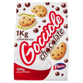 Pavesi Gocciole Chocolate Biscotti Con Gocce Di Cioccolato 1000G - 842492