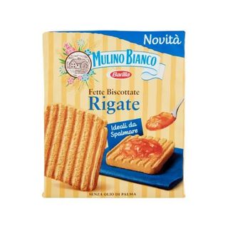 Mulino Bianco Fette Biscottate Rigate 315G - 137541