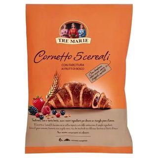 6 Cornetti Frutti Di Bosco 390G Tre Marie