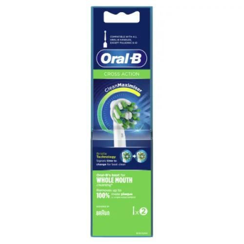 Oral-B Recarga Escova Elétrica Cross Action 2un