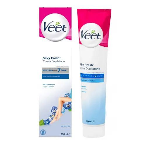 Veet Silk & Fresh Hair Removal Cream Sensitive Skin 200 Ml