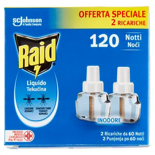 Raid Liquido Ricarica 2x60 Notti - 000427053